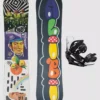 Alibi Snowboards Brain Rain 135 + Burton Smalls 2023 Snowboard-Set -Skiausrüstung Geschäft BrainRain135BurtonSmalls2023SnowboardSet