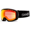 Sinner Mohawk Matte Black Goggle 2 Sinner Mohawk Matte Black Goggle -Skiausrüstung Geschäft MohawkMatteBlackGoggle