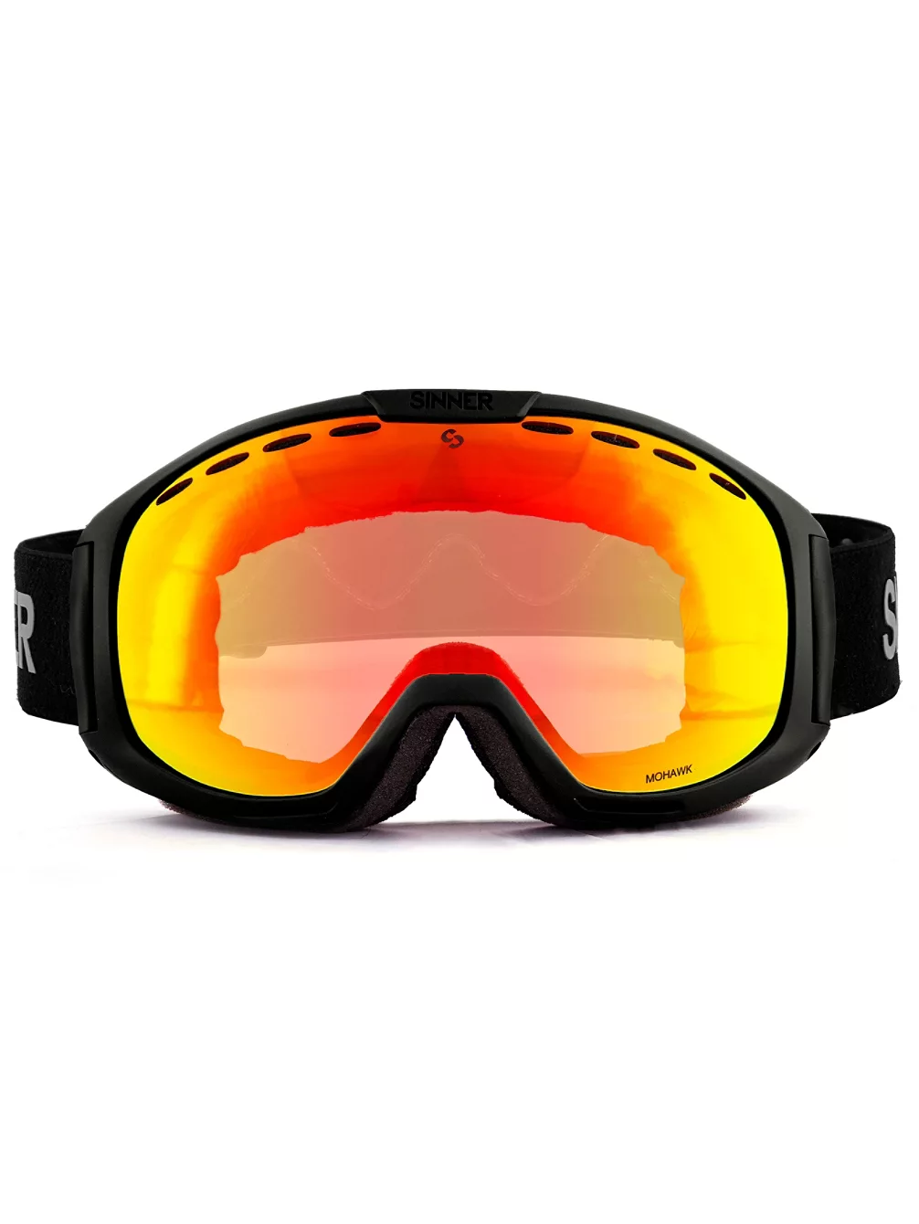 Sinner Mohawk Matte Black Goggle 5 Sinner Mohawk Matte Black Goggle – Bild 3