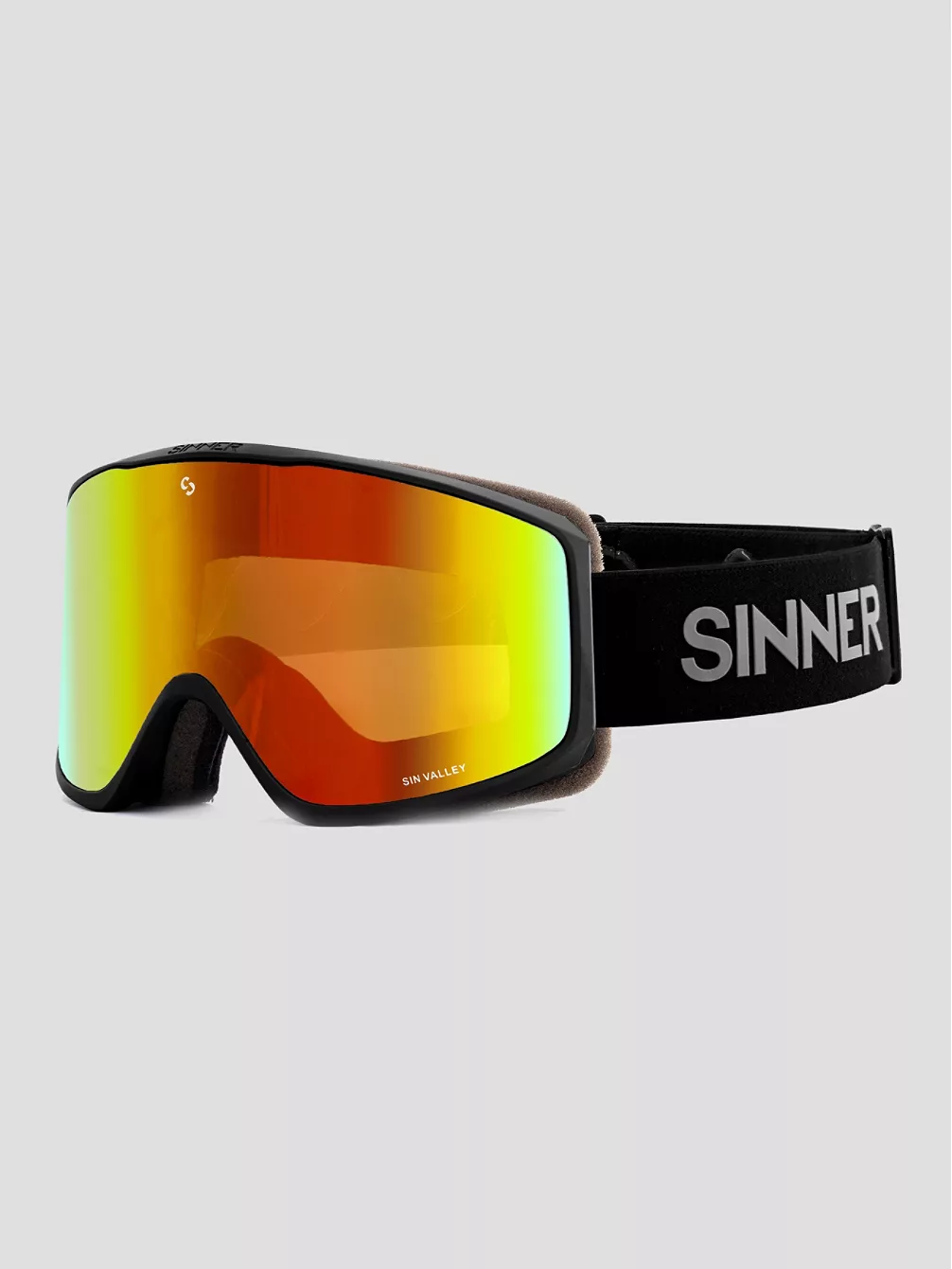 Sinner Sin Valley Matte Black (+Bonus Lens) Goggle 3 Sinner Sin Valley Matte Black (+Bonus Lens) Goggle