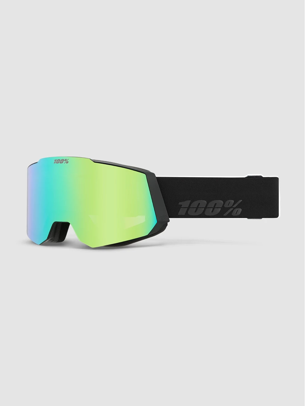100Percent Snowcraft Hiper Black/Green Goggle 3 100Percent Snowcraft Hiper Black/Green Goggle