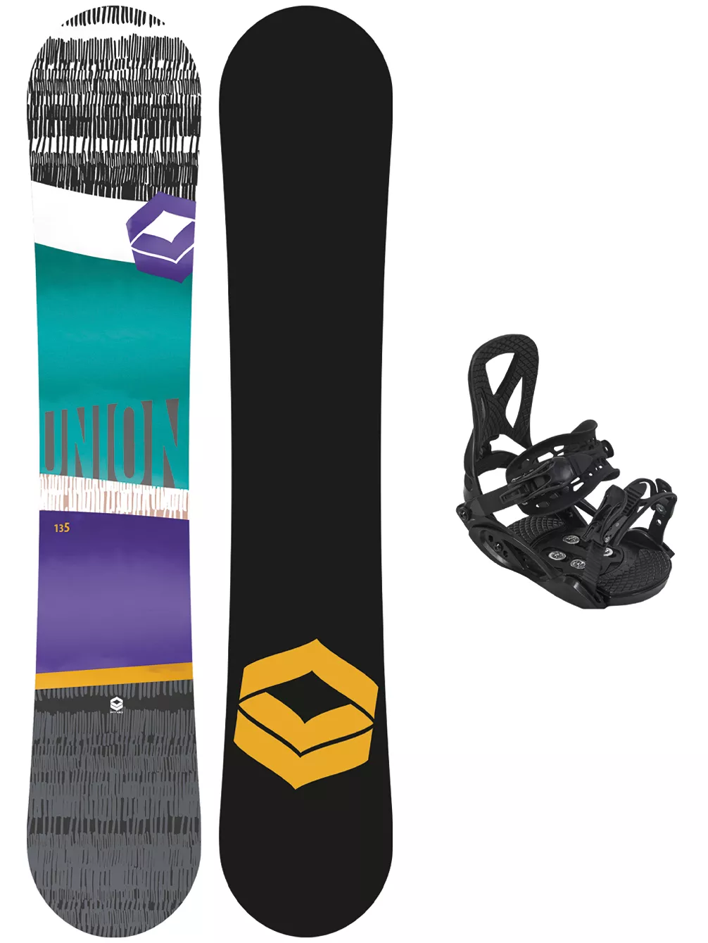 FTWO Union 145 + Junior M Black 2023 Snowboard-Set 3 FTWO Union 145 + Junior M Black 2023 Snowboard-Set